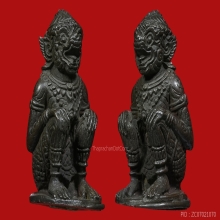 HANUMAN OF LUANG-PU-TIM , B.E.2518 , NAVA-LOHA ( 2nd PIECE )