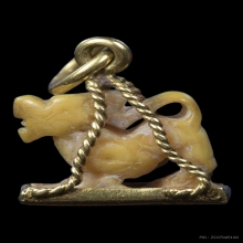 สิงห์สาริกาจิ๋วกระเช้าทองโบราณ