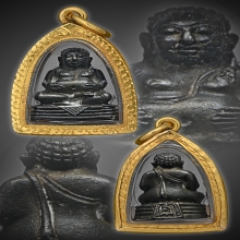 พระสังกัจจายน์ หลวงปู่โต๊ะ วัดประดู่ฉิมพลี 2522 เนื้อนวโลหะ