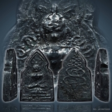 พระพิมพ์ซุ้มประตูเนื้อเมฆพัตร ลป.ใจ วัดเสด็จ จ.สมุทรสงคราม