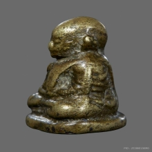 รูปหล่อหลวงพ่อเงิน วัดห้วยเขน พิมพ์ใหญ่เอ ปี2456