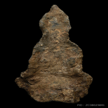 พระเทริดขนนก กรุเสมาสามชั้น เพชรบุรี พร้อมบัตรสมาคม