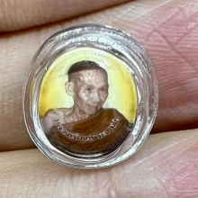 ล๊อกเก็ตพ่อเกษม เขมโก 2 หน้าประกบ สวยมากเล็กๆ