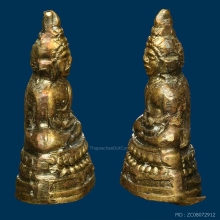 พระชัยสี่มุมเมือง หน้าใหญ่ 3 โค๊ต จมูกโด่ง ผิวสวยเดิม