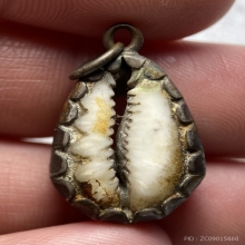 เบี้ยจั่นหลวงพ่อนุ่ม วัดนางใน จ.อ่างทอง (ชำรุด)