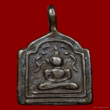 เหรียญหล่อเนื้อเงินพิมพ์สองหน้าสังฆวราชุ่มหายากมาก