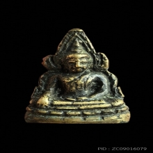 พระพุทธชินราชอินโดจีน ปี 2485 พิมพ์สังฆาฏิยาว ไม่ตอกโค๊ต