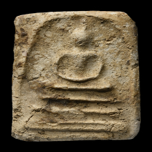 พระสมเด็จบางขุนพรหม พิมพ์เส้นด้าย สภาพสมบูรณ์ เดิมๆ