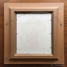 ภาพพิมพ์แววนกยูงหลวงพ่อเดิม วัดหนองโพ ปีพศ 2482👑รุ่นแรก👑