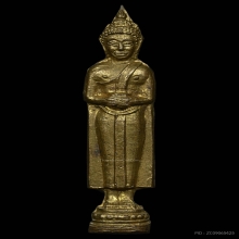 รูปเหมือน ลพ.วัดบ้านแหลม เนื้อทองเหลือง ปี2510 จ.สมุทรสงคราม