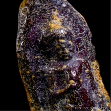 พระร่วงยืนสนิมแดง กรุสองพี่น้อง สุพรรณบุรี