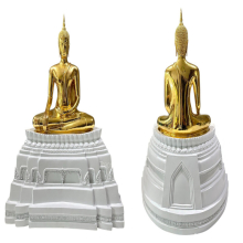 หลวงพ่อทองคำสุโขทัยไตรมิตรพระจอมเกล้าลาดกระบัง ปี 2566