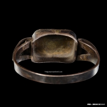 แหวนลายธงชาติหลวงพ่อเดิม วัดหนองโพ เนื้อเงินลงยา