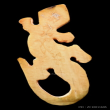 ๙ “สวยแชมป์+จารมือ” จิ้งจกหลวงพ่อหน่าย วัดบ้านแจ้ง ๙