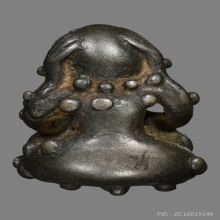 พระปิดตาเนื้อสำริด พิมพ์ท้าวแสนปม