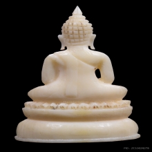 พระบูชาสมัยรัชกาล พิมพ์สมาธิ เนื้องาแกะ ขนาดห้อยคอ