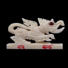 คชสีห์หลวงพ่อจ้อย วัดศรีอุทุมพร เนื้องาแกะ ปี2526