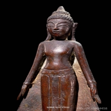 พระพุทธรูป สมัยอยุธยา ราชวงศ์บ้านพลูหลวง ปางเปิดโลก หายาก