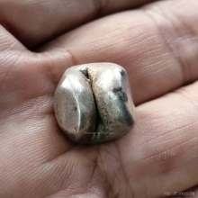 เงินพดด้วง สมัยร.๔ ตราชฎา หนัก 1 บาท