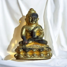 พระกริ่ง หลวงพ่อพุธ ฐานิโย วัดป่าสาลวัน ปี 2538 รุ่น มหาลาภ