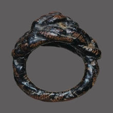 แหวนหมวกเจ็ก หลวงปู่ยิ้ม วัดหนองบัว (วงเล็ก)