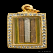 “ตะกรุดสามกษัตริย์เลี่ยมเดิม“หลวงปู่ทิม ละหารไร่