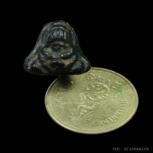 พระปิดตา หลวงพ่อพรหมสร(รอด) วัดบ้านไพ จ.นครราชสีมา+บัตรสมาคม