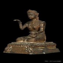 แม่นางกวัก หลวงพ่อสนิท วัดลำบัวลอย ปี2533