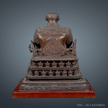 พระบรมรูปจำลองในหลวง ร.9 นั่งบัลลังค์ ปี2539