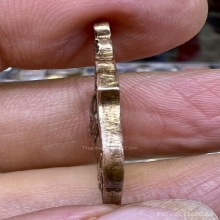 เหรียญทวีลาภ พ่อกลั่น วัดพระญาติ 2507 กะไหล่ทอง