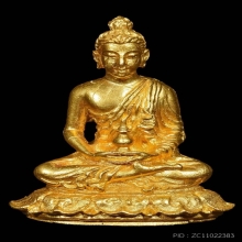 พระกริ่งพุทธปริต หลวงปู่ดุลย์ เนื้อทองคำ