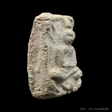 พระผงพิมพ์ขุดสระเล็ก หลวงปู่เผือก วัดกิ่งแก้ว ปี 2460