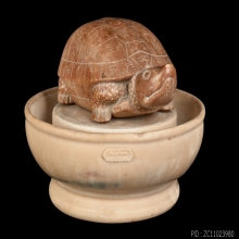 พญาเต่าเรือน หลวงพ่อสนิท วัดลำบัวลอย ศิลปหัวงูเหลือม