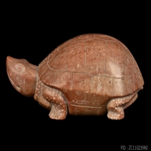 พญาเต่าเรือน หลวงพ่อสนิท วัดลำบัวลอย ศิลปหัวงูเหลือม