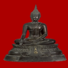 พระบูชาวัดบวรนิเวศน์ ภปร ปี 2508