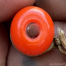 น้ำเต้าดูดทรัพย์ หลวงพ่อสดวัดปากน้ำ รุ่นแรก สีส้ม