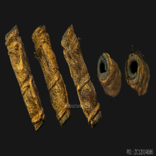 ตะกรุดหนังหน้าผากเสือ พระอธิการจง พุทธสโร วัดหน้าต่างนอก