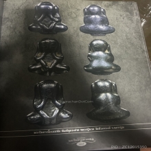 พระปิดตาหลวงปู่นาค วัดห้วยจระเข้ พิมพ์หูกระต่าย ดารา