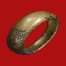 แหวนปลอกมีดหลวงปู่ดู่วัดสะแกเนื้อทองเหลือง 