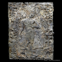 พระลีลาข้างดอกไม้  ไม้โปร กรุวัดราชบูรณะ จ.อยุธยา