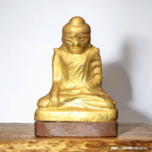 พระอุปคุต ( พระบัวเข็ม ) ศิลปพม่า