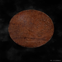 หลวงปู่สี วัดเขาถ้ำบุญนาค (เหรียญ ขวัญถุง หลังเรียบ) มีจาร