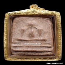 พระปิดตากรุวัดโพธิ์บางปะอิน จ.อยุธยา พิมพ์ทรงเม่น ปี2450