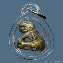 เสือหล่อหลวงพ่อปาน วัดปีกกา รุ่นแรก ปี2498 พร้อมบัตรสมาคม