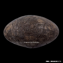 พระราหูหลวงพ่ออั๊บ วัดท้องไทร เนื้อกะลาตาเดียว ปี2540