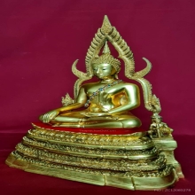 พระบูชาหลวงพ่อชินราช 6 นิ้ว เสาร์ ๕ กะไหล่ทอง ปี2523