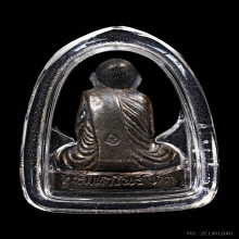 รูปหล่อปั๊ม พ่อท่านแดง รุ่นแรก เนื้อนวะโลหะ