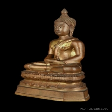 พระพุทโธกลาง คุณแม่บุญเรือน โตงบุญเติม ปี2500