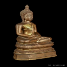 พระพุทโธกลาง คุณแม่บุญเรือน โตงบุญเติม ปี2500