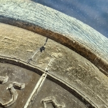 เหรียญหลวงปู่โต๊ะปี12  พิเศษมีจารอักขระเพิ่ม